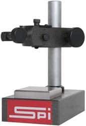 SPI - Cast Iron (Base), Rectangular Base, Comparator Gage Stand - 8" High, 6" Base Length x 3-7/8" Base Width x 2" Base Height, Includes Holder - Apex Tool & Supply