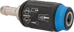 Legris - Hose Barb Industrial Pneumatic Hose Safety Coupler - Plastic/Brass, 1/4" Body Diam, 1/4" Hose ID - Apex Tool & Supply