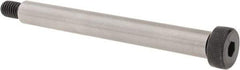 Made in USA - 1/2" Shoulder Diam x 4-1/2" Shoulder Length, 3/8-16 UNC, Hex Socket Shoulder Screw - 8 Alloy Steel, 0.729 to 3/4" Head Diam - Apex Tool & Supply