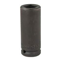 Proto - 3/4" Drive 13/16" Deep Impact Socket - 4 Points, 4" OAL - Apex Tool & Supply