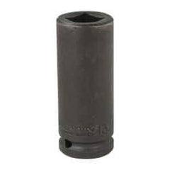Proto - 3/4" Drive 13/16" Deep Impact Socket - 4 Points, 4" OAL - Apex Tool & Supply