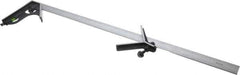 SPI - 3 Piece, 24" Combination Square Set - 1/32 & 1/64" (English/Metric) Graduation, Hardened Steel Blade, Cast Iron Center & Square Head - Apex Tool & Supply