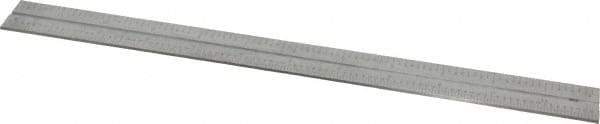 SPI - 12 Inch Long Blade, 4R Graduation Combination Square Blade - Baked Enamel Coated, 1/64, 1/32 1/16 and 1/8 Inch Graduation - Apex Tool & Supply