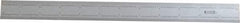 SPI - 12 Inch Long Blade, 16R Graduation Combination Square Blade - Baked Enamel Coated, 1/100, 1/64, 1/50 and 1/32 Inch Graduation - Apex Tool & Supply