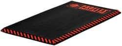 Ergodyne - Dry/Wet Environment, Anti-Fatigue Kneeling Matting - Black with Orange Borders, Nitrile Blend with Nitrile Blend Base, Beveled on 4 Sides - Apex Tool & Supply