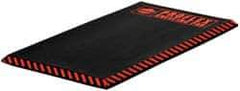 Ergodyne - Dry/Wet Environment, Anti-Fatigue Kneeling Matting - Black with Orange Borders, Nitrile Blend with Nitrile Blend Base, Beveled on 4 Sides - Apex Tool & Supply