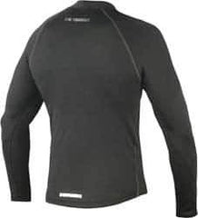 Ergodyne - Size M, Black, General Purpose, Long Sleeve T-Pocket, - 38 to 41" Chest, Polyester/Spandex - Apex Tool & Supply