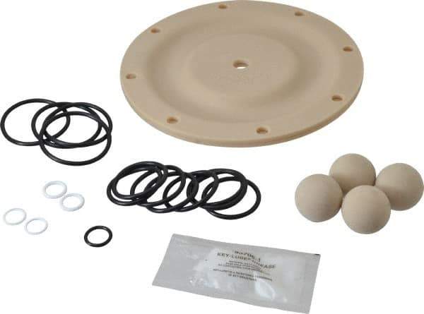 ARO/Ingersoll-Rand - Santoprene Fluid Section Repair Kit - For Use with Diaphragm Pumps - Apex Tool & Supply