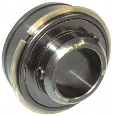 Browning - 1-11/16" ID x 3.3465" OD, 7,901 Lb Dynamic Capacity, ER Style Insert Bearing - 52100 Steel Insert, 1-3/32" Race Width, 5,139 Lb Static Capacity - Apex Tool & Supply
