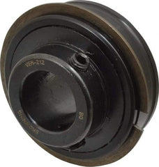Browning - 3/4" ID x 1.8504" OD, 2,611 Lb Dynamic Capacity, ER Style Insert Bearing - 52100 Steel Insert, 5/8" Race Width, 1,444 Lb Static Capacity - Apex Tool & Supply