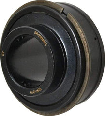 Browning - 1-3/16" ID x 2.4409" OD, 4,381 Lb Dynamic Capacity, ER Style Insert Bearing - 52100 Steel Insert, 7/8" Race Width, 2,567 Lb Static Capacity - Apex Tool & Supply