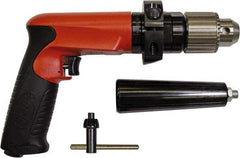 Sioux Tools - 1/2" Keyed Chuck - Pistol Grip Handle, 700 RPM, 14.16 LPS, 30 CFM, 1 hp - Apex Tool & Supply