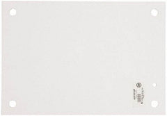 Cooper B-Line - 27" OAW x 32-7/8" OAH Powder Coat Finish Electrical Enclosure Flanged Panel - 36" x 30" Box, 12 Gauge Steel, Use with 30368-12/363010-12/363012-12/363016-12/363020-12/36306-12/36308-12 - Apex Tool & Supply