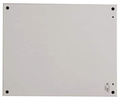 Cooper B-Line - 13" OAW x 13" OAH Powder Coat Finish Electrical Enclosure Nonperforated Panel - 16" x 16" Box, 12 Gauge Steel, Use with 16166-12/16168-12 - Apex Tool & Supply