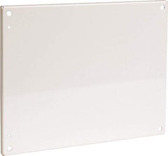 Cooper B-Line - 16-7/8" OAW x 20-7/8" OAH Powder Coat Finish Electrical Enclosure Flanged Panel - 24" x 20" Box, 12 Gauge Steel, Use with 20246-12/20248-12/242010-12/242012-12/242016-12/24206-12/24208-12 - Apex Tool & Supply