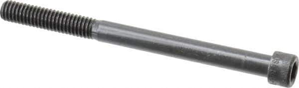 Holo-Krome - 5/16-18 UNC Hex Socket Drive, Socket Cap Screw - Alloy Steel, Black Oxide Finish, Partially Threaded, 4" Length Under Head - Apex Tool & Supply
