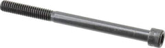 Holo-Krome - 5/16-18 UNC Hex Socket Drive, Socket Cap Screw - Alloy Steel, Black Oxide Finish, Partially Threaded, 4" Length Under Head - Apex Tool & Supply