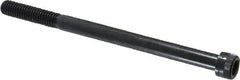 Holo-Krome - 3/8-16 UNC Hex Socket Drive, Socket Cap Screw - Alloy Steel, Black Oxide Finish, Partially Threaded, 5-1/2" Length Under Head - Apex Tool & Supply
