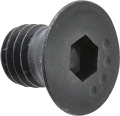 Made in USA - 1/2-13 UNC Hex Socket Drive, 82° Flat Screw - Alloy Steel, Black Oxide Finish, Fully Threaded, 3/4" OAL - Apex Tool & Supply