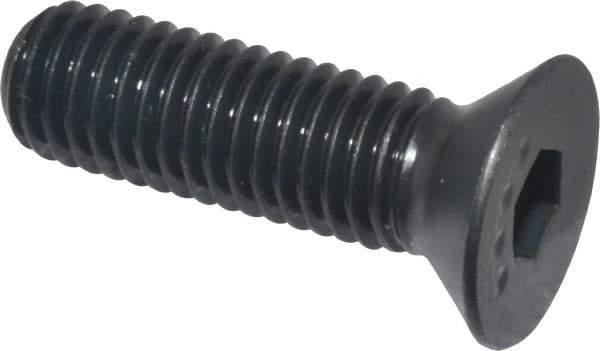 Made in USA - 1/2-13 UNC Hex Socket Drive, 82° Flat Screw - Alloy Steel, Black Oxide Finish, Fully Threaded, 1-3/4" OAL - Apex Tool & Supply
