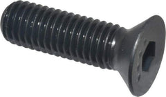 Made in USA - 1/2-13 UNC Hex Socket Drive, 82° Flat Screw - Alloy Steel, Black Oxide Finish, Fully Threaded, 1-3/4" OAL - Apex Tool & Supply