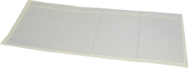 Aigner Index - 3" Wide, 3" High, Open Shelving Label Holders - Vinyl, 5" Long, Use with Bins/Totes - Apex Tool & Supply