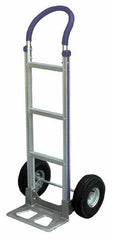 Vestil - 500 Lb Capacity 49" OAH Hand Truck - Loop Handle, Aluminum - Apex Tool & Supply