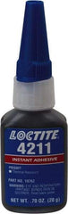 Loctite - 20 Gal Bottle Black Instant Adhesive - 24 hr Full Cure Time - Apex Tool & Supply