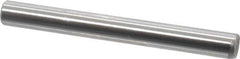 Made in USA - 3/16" Diam x 1-3/4" Pin Length Grade 8 Alloy Steel Standard Dowel Pin - Bright Finish, C 47-58 & C 60 (Surface) Hardness, 4,150 Lb (Single Shear), 8,300 Lb (Double Shear) Breaking Strength, 1 Beveled & 1 Rounded End - Apex Tool & Supply
