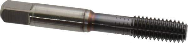 Guhring - 3/8-16 UNC 2BX H8/H9 Thread Limit Modified Bottoming Thread Forming Tap - Cobalt, TiCN Finish, 2.941" OAL, 0.63" Thread Length, Right Hand Thread, Series 3943 - Apex Tool & Supply