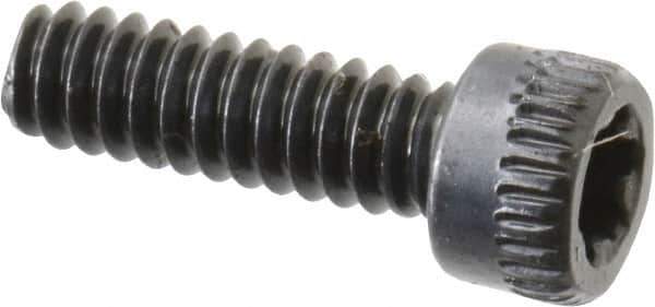 Camcar - #4-40 UNC Torx Plus Drive, Socket Cap Screw - Alloy Steel, Black Oxide Finish, Fully Threaded, 3/8" Length Under Head - Apex Tool & Supply