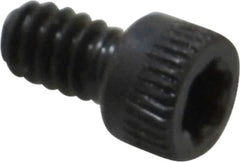 Camcar - #6-32 UNC Torx Plus Drive, Socket Cap Screw - Alloy Steel, Black Oxide Finish, Fully Threaded, 1/4" Length Under Head - Apex Tool & Supply