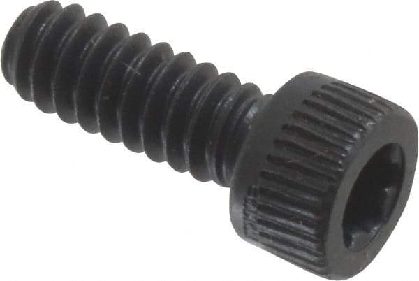 Camcar - #6-32 UNC Torx Plus Drive, Socket Cap Screw - Alloy Steel, Black Oxide Finish, Fully Threaded, 3/8" Length Under Head - Apex Tool & Supply