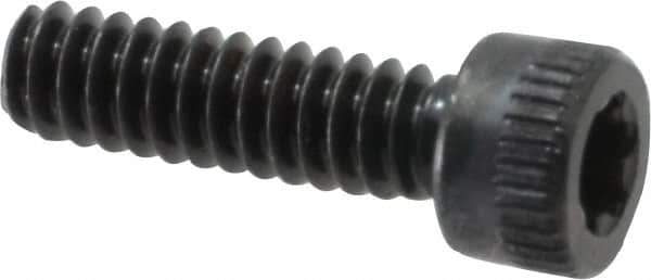 Camcar - #6-32 UNC Torx Plus Drive, Socket Cap Screw - Alloy Steel, Black Oxide Finish, Fully Threaded, 1/2" Length Under Head - Apex Tool & Supply