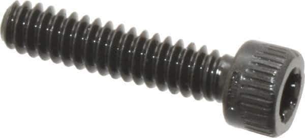 Camcar - #6-32 UNC Torx Plus Drive, Socket Cap Screw - Alloy Steel, Black Oxide Finish, Fully Threaded, 5/8" Length Under Head - Apex Tool & Supply