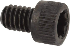 Camcar - #8-32 UNC Torx Plus Drive, Socket Cap Screw - Alloy Steel, Black Oxide Finish, Fully Threaded, 1/4" Length Under Head - Apex Tool & Supply