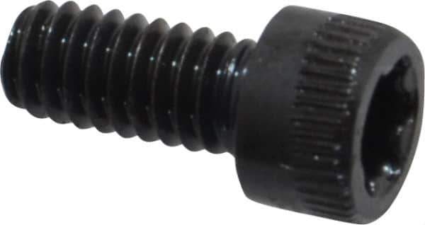 Camcar - #8-32 UNC Torx Plus Drive, Socket Cap Screw - Alloy Steel, Black Oxide Finish, Fully Threaded, 3/8" Length Under Head - Apex Tool & Supply