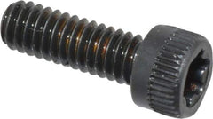 Camcar - #8-32 UNC Torx Plus Drive, Socket Cap Screw - Alloy Steel, Black Oxide Finish, Fully Threaded, 1/2" Length Under Head - Apex Tool & Supply