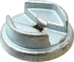 Vestil - Zinc-Plated Cast Steel Bung Nut Socket - For Use with 3/4" and 2" Drum Plugs - Apex Tool & Supply