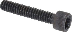 Camcar - #10-24 UNC Torx Plus Drive, Socket Cap Screw - Alloy Steel, Black Oxide Finish, Fully Threaded, 1" Length Under Head - Apex Tool & Supply