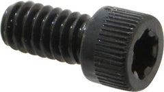 Camcar - 1/4-20 UNC Torx Plus Drive, Socket Cap Screw - Alloy Steel, Black Oxide Finish, Fully Threaded, 1/2" Length Under Head - Apex Tool & Supply