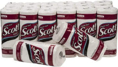 Scott - Perforated Roll of 1 Ply White Paper Towels - 11" Wide - Apex Tool & Supply