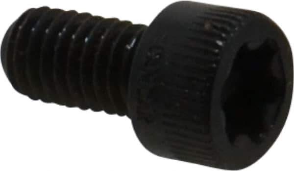 Camcar - #10-32 UNF Torx Plus Drive, Socket Cap Screw - Alloy Steel, Black Oxide Finish, Fully Threaded, 3/8" Length Under Head - Apex Tool & Supply