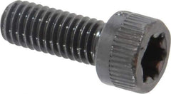 Camcar - #10-32 UNF Torx Plus Drive, Socket Cap Screw - Alloy Steel, Black Oxide Finish, Fully Threaded, 1/2" Length Under Head - Apex Tool & Supply
