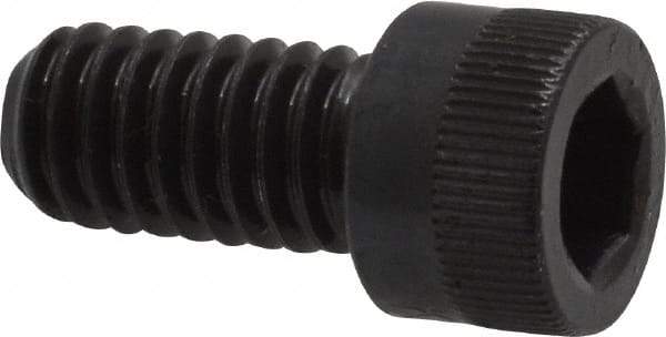 Made in USA - 5/16-18 UNC Hex Socket Drive, Socket Cap Screw - Alloy Steel, Black Oxide Finish, Fully Threaded, 5/8" Length Under Head - Apex Tool & Supply