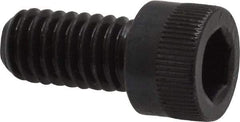 Made in USA - 5/16-18 UNC Hex Socket Drive, Socket Cap Screw - Alloy Steel, Black Oxide Finish, Fully Threaded, 5/8" Length Under Head - Apex Tool & Supply