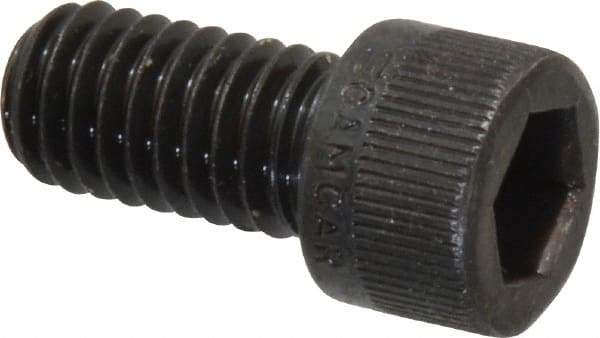 Made in USA - 3/8-16 UNC Hex Socket Drive, Socket Cap Screw - Alloy Steel, Black Oxide Finish, Fully Threaded, 3/4" Length Under Head - Apex Tool & Supply