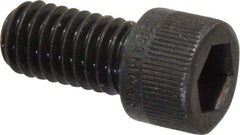 Made in USA - 3/8-16 UNC Hex Socket Drive, Socket Cap Screw - Alloy Steel, Black Oxide Finish, Fully Threaded, 3/4" Length Under Head - Apex Tool & Supply
