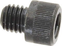 Made in USA - 1/2-13 UNC Hex Socket Drive, Socket Cap Screw - Alloy Steel, Black Oxide Finish, Fully Threaded, 1/2" Length Under Head - Apex Tool & Supply