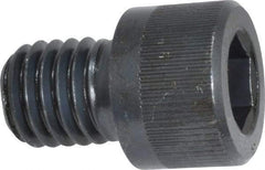 Made in USA - 1/2-13 UNC Hex Socket Drive, Socket Cap Screw - Alloy Steel, Black Oxide Finish, Fully Threaded, 5/8" Length Under Head - Apex Tool & Supply
